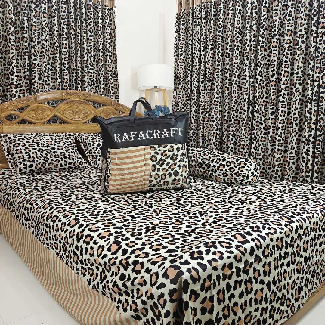 Luxury,Twill,Cotton,Fabrics,Bed,Sheet,And,Comforter,5pcs,Set